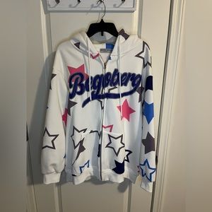 Y2K Oversized Zip Up hoodie